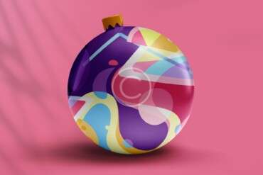 Modern Christmas decorations print ideas