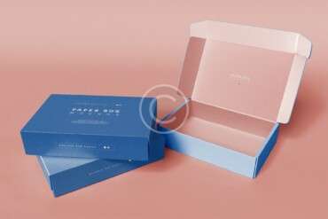 Packing supplies in style with custom containers